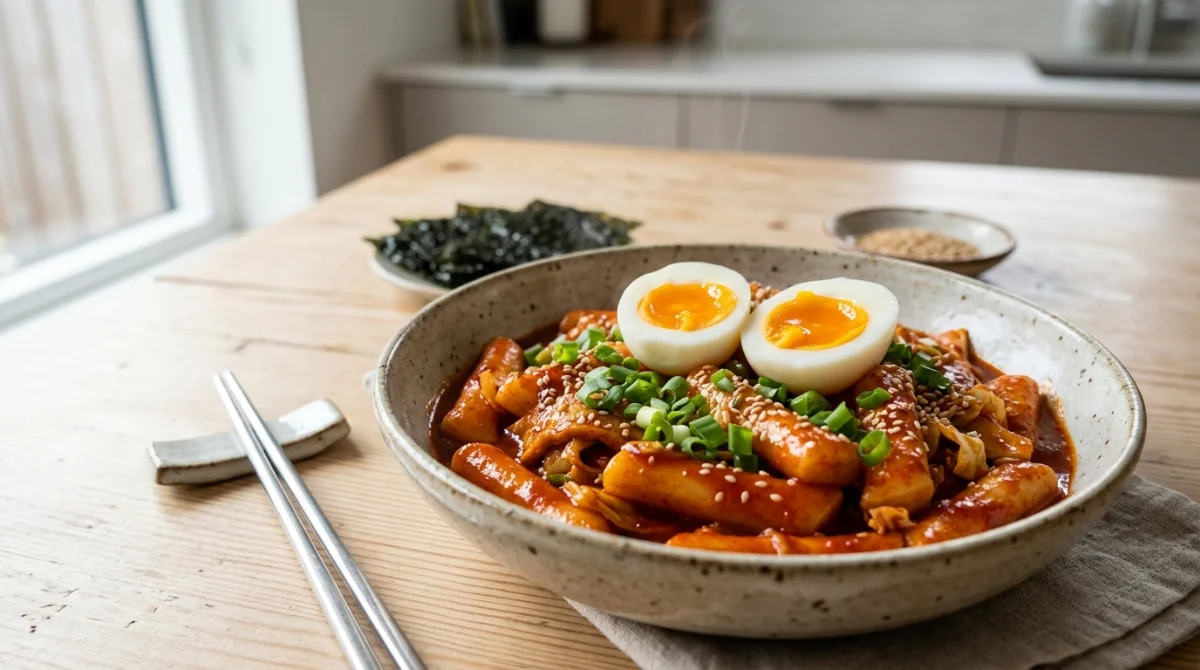 recette tteokbokki