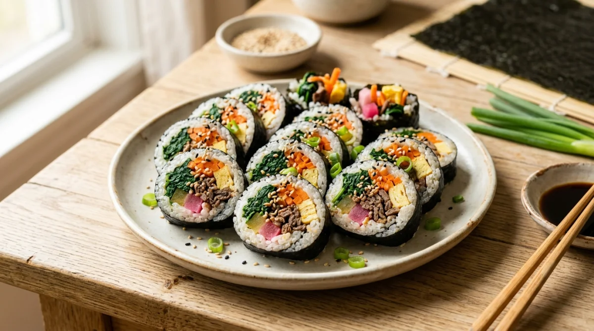 recette kimbap