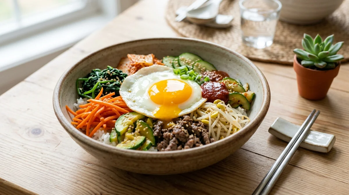 recette bibimbap