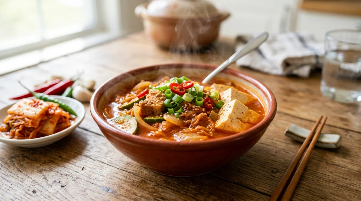 recette kimchi jjigae