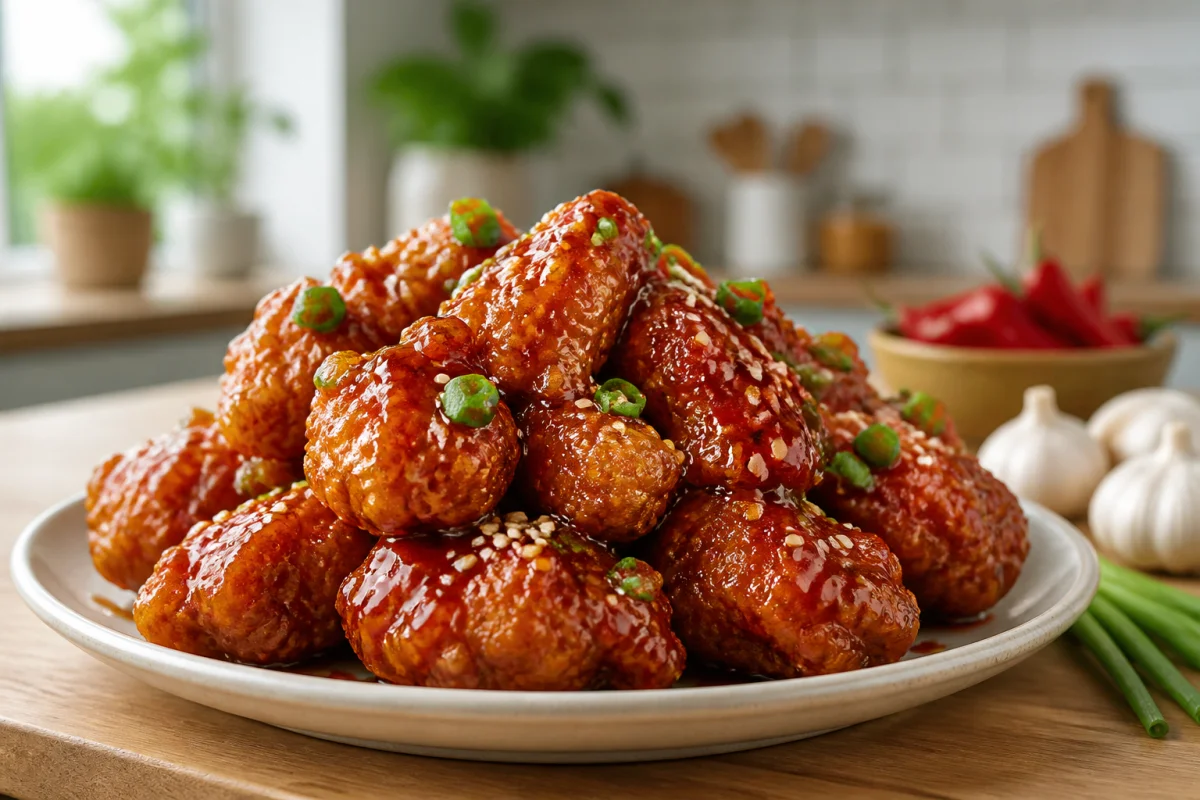 recette poulet frit coréen