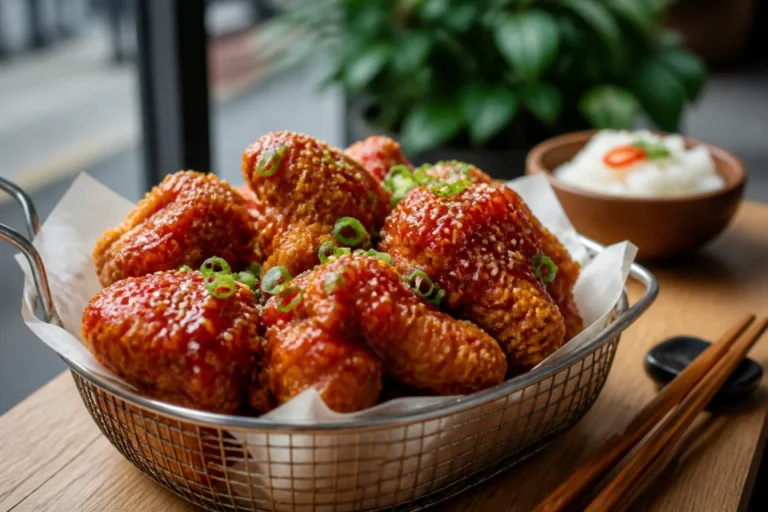 recette poulet frit coréen